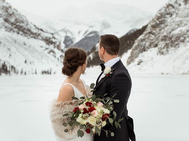 Brent and Sarah&apos;s wedding in Canmore, Alberta 27