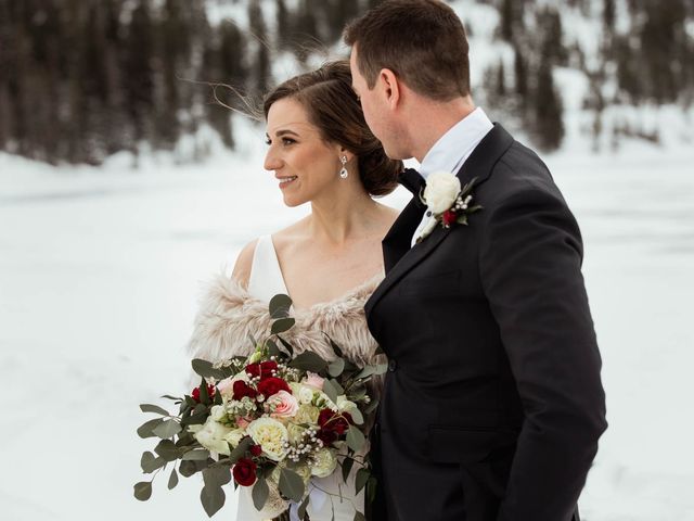 Brent and Sarah&apos;s wedding in Canmore, Alberta 28