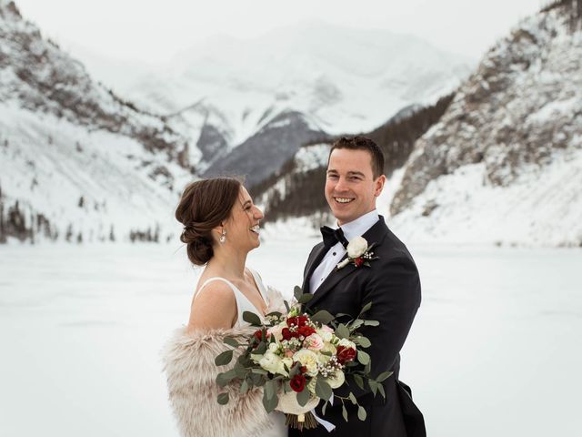 Brent and Sarah&apos;s wedding in Canmore, Alberta 30