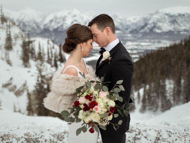 Brent and Sarah&apos;s wedding in Canmore, Alberta 33