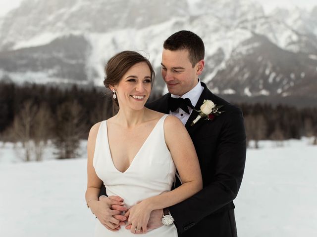 Brent and Sarah&apos;s wedding in Canmore, Alberta 41