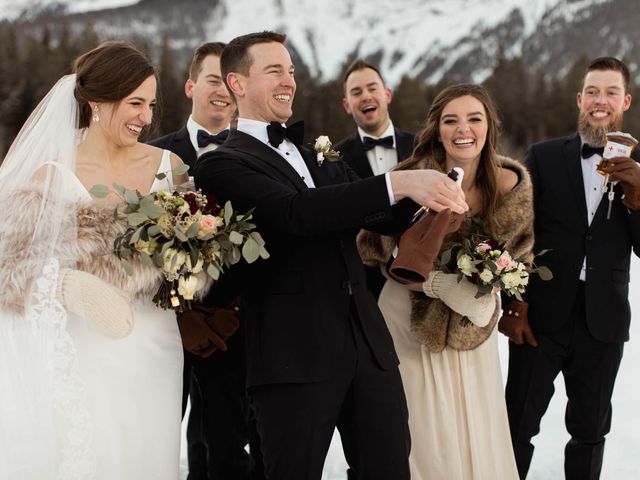 Brent and Sarah&apos;s wedding in Canmore, Alberta 47