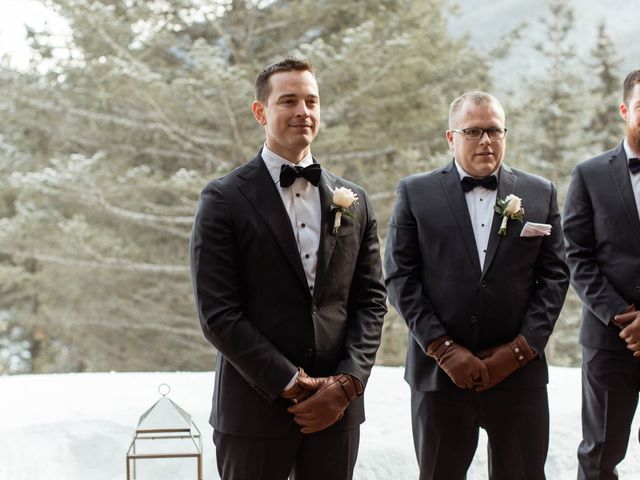 Brent and Sarah&apos;s wedding in Canmore, Alberta 52