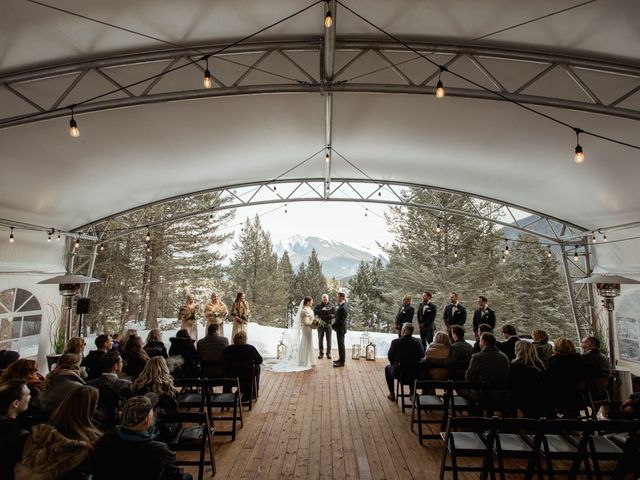 Brent and Sarah&apos;s wedding in Canmore, Alberta 55