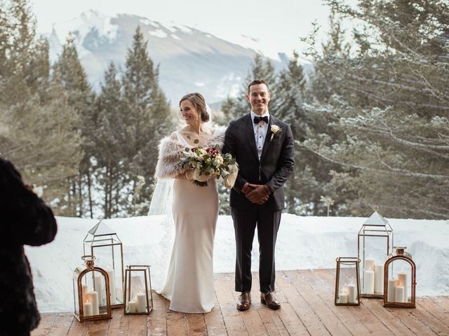 Brent and Sarah&apos;s wedding in Canmore, Alberta 68
