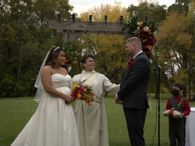 Aries Reyes Castillo and Michael Schau Castillo&apos;s wedding in Winnipeg, Manitoba 1
