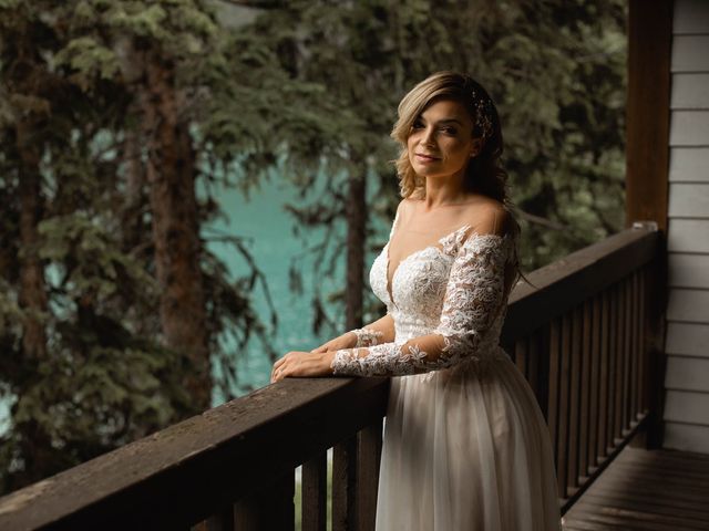 Dane and Robyn's wedding in Field, British Columbia 22