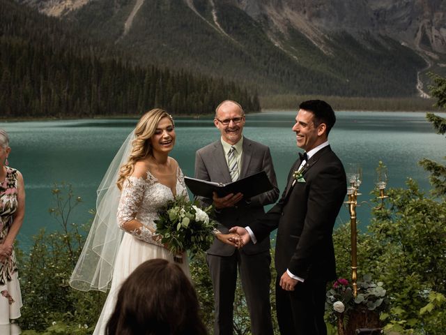 Dane and Robyn's wedding in Field, British Columbia 39