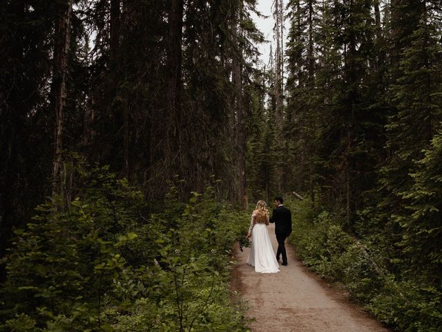 Dane and Robyn&apos;s wedding in Field, British Columbia 88