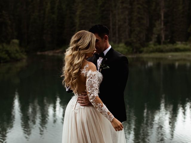 Dane and Robyn's wedding in Field, British Columbia 112