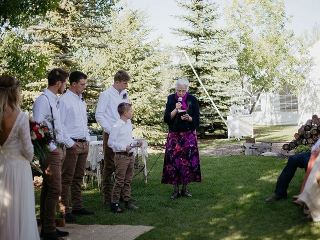 Cody and Tiana&apos;s wedding in Fort Qu&apos;Appelle, Saskatchewan 70