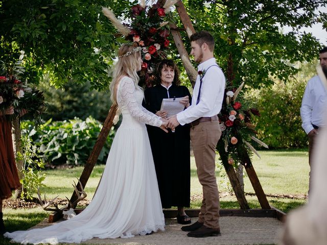 Cody and Tiana&apos;s wedding in Fort Qu&apos;Appelle, Saskatchewan 75