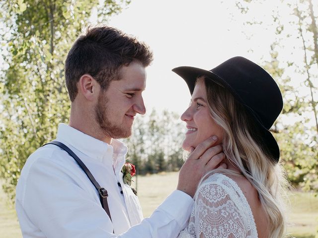 Cody and Tiana&apos;s wedding in Fort Qu&apos;Appelle, Saskatchewan 94