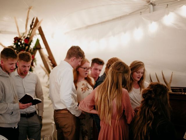 Cody and Tiana&apos;s wedding in Fort Qu&apos;Appelle, Saskatchewan 135