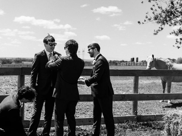 Joseph and Caitlin's wedding in Schomberg, Ontario 2