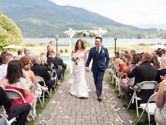 David and Caitlin&apos;s wedding in Harrison Mills, British Columbia 16