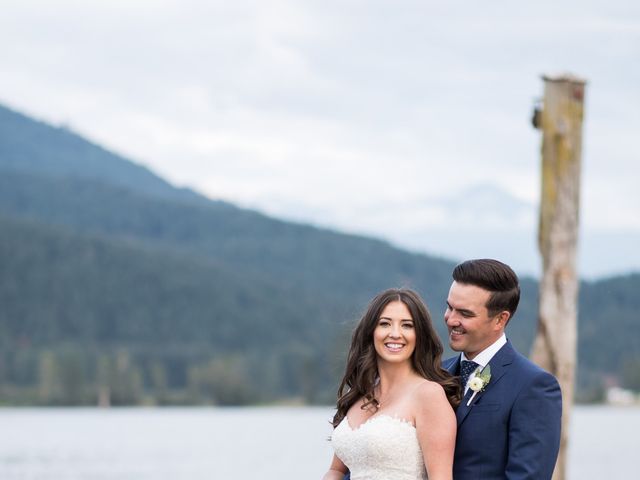 David and Caitlin&apos;s wedding in Harrison Mills, British Columbia 23