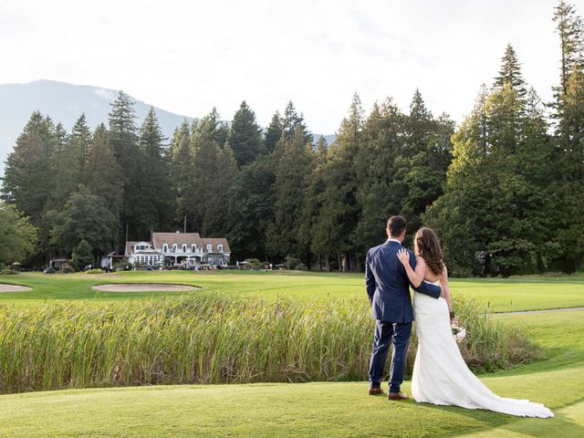 David and Caitlin&apos;s wedding in Harrison Mills, British Columbia 25