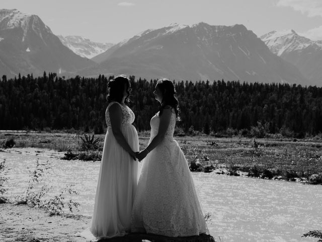 Vanessa and Lindsay&apos;s wedding in Golden, British Columbia 1