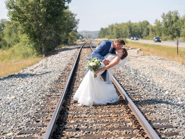 Miranda and Kurt&apos;s wedding in Okotoks, Alberta 31