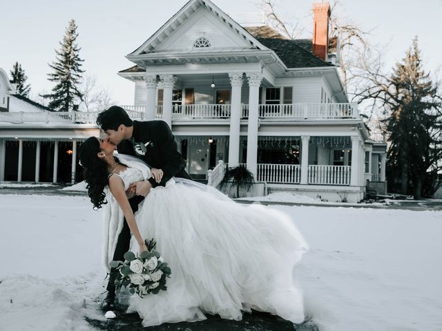 Brandon and Xiomara's wedding in Lethbridge, Alberta 43