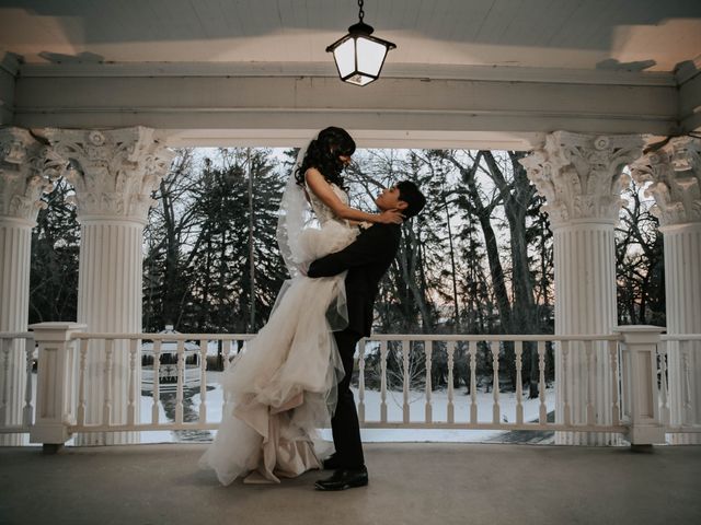 Brandon and Xiomara's wedding in Lethbridge, Alberta 54