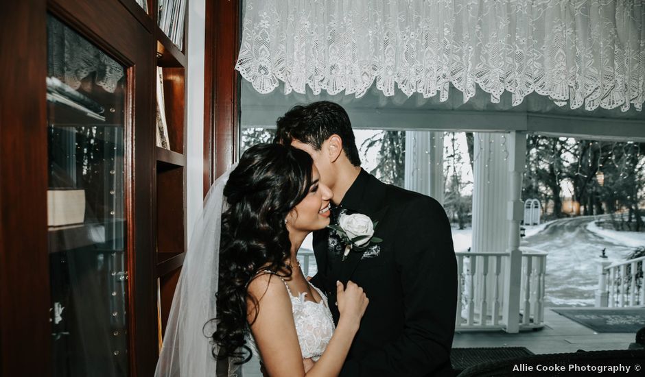 Brandon and Xiomara's wedding in Lethbridge, Alberta