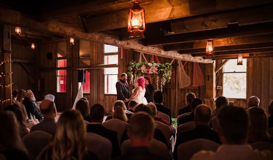 Alex and Chacity's wedding in Wolfville, Nova Scotia