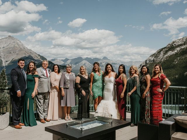 Jordan and Melissa&apos;s wedding in Banff, Alberta 9