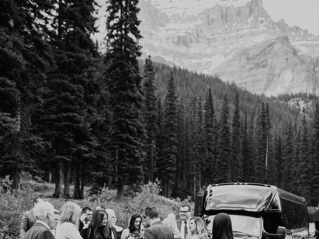 Jordan and Melissa&apos;s wedding in Banff, Alberta 14