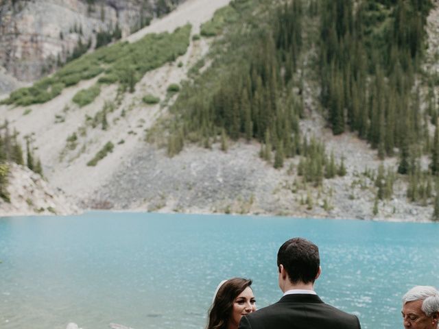 Jordan and Melissa&apos;s wedding in Banff, Alberta 17