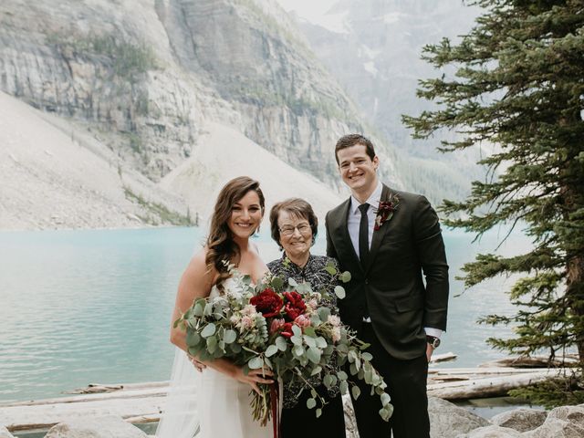 Jordan and Melissa&apos;s wedding in Banff, Alberta 19