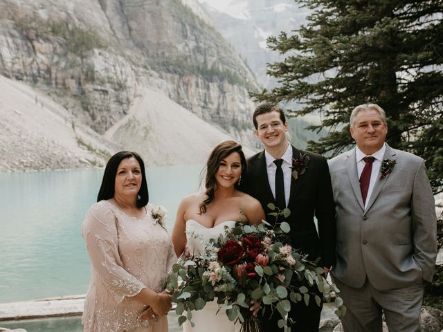 Jordan and Melissa&apos;s wedding in Banff, Alberta 20