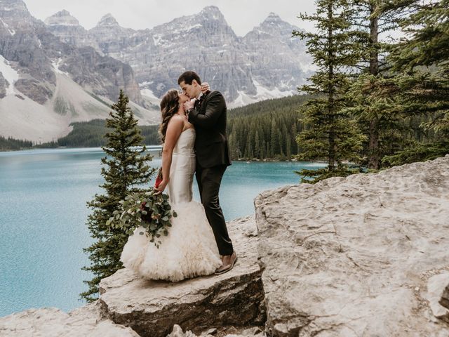 Jordan and Melissa&apos;s wedding in Banff, Alberta 29