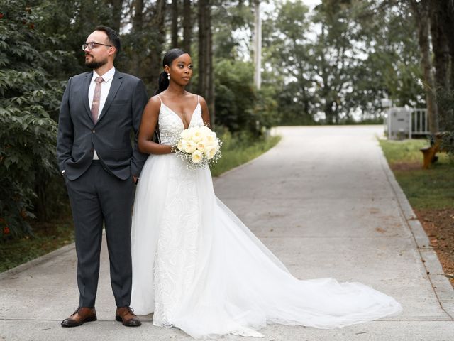 The wedding of Iness and Cameron
