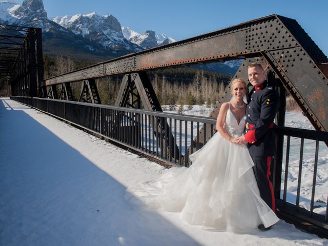 Chelsey and Albert&apos;s wedding in Canmore, Alberta 45