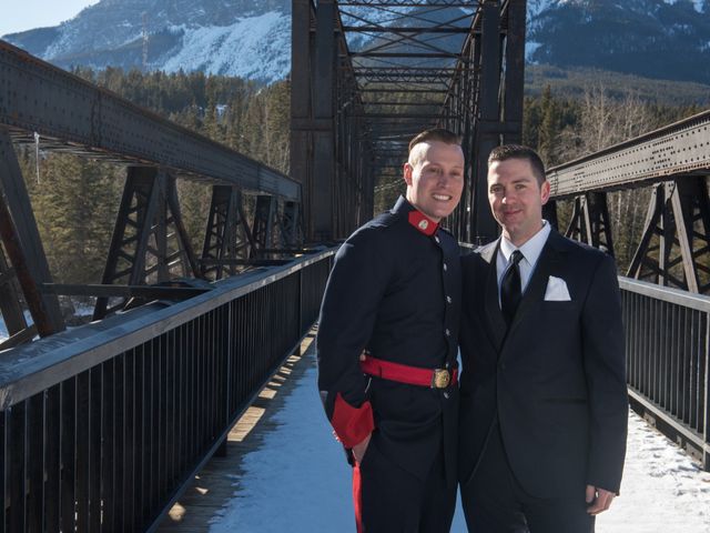 Chelsey and Albert&apos;s wedding in Canmore, Alberta 59