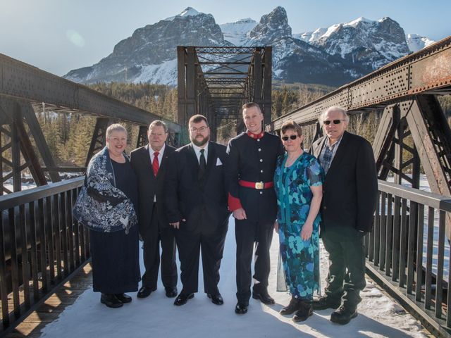 Chelsey and Albert's wedding in Canmore, Alberta 61