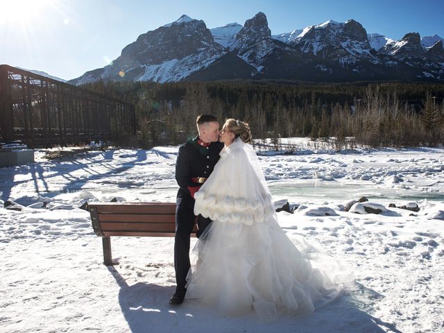 Chelsey and Albert&apos;s wedding in Canmore, Alberta 65
