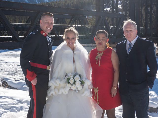 Chelsey and Albert's wedding in Canmore, Alberta 72