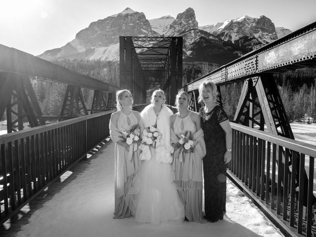 Chelsey and Albert&apos;s wedding in Canmore, Alberta 73