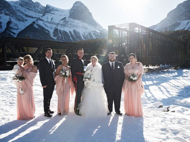 Chelsey and Albert&apos;s wedding in Canmore, Alberta 77