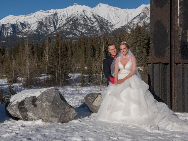 Chelsey and Albert&apos;s wedding in Canmore, Alberta 79
