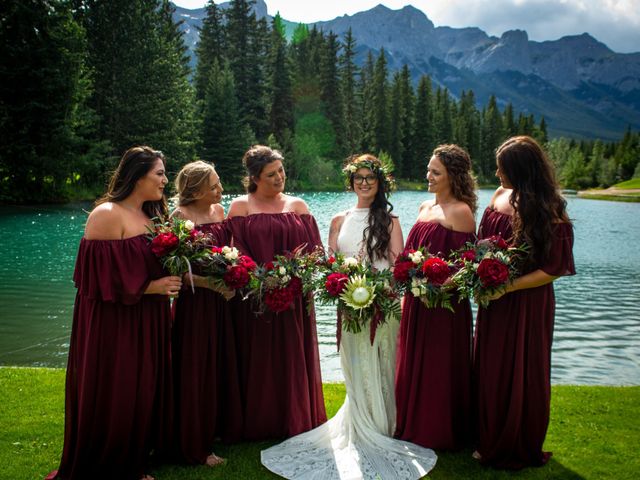 Carl and Liza&apos;s wedding in Canmore, Alberta 65