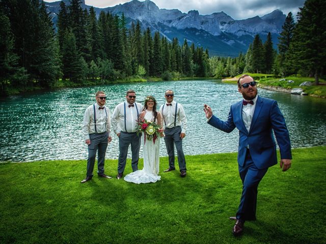 Carl and Liza&apos;s wedding in Canmore, Alberta 69