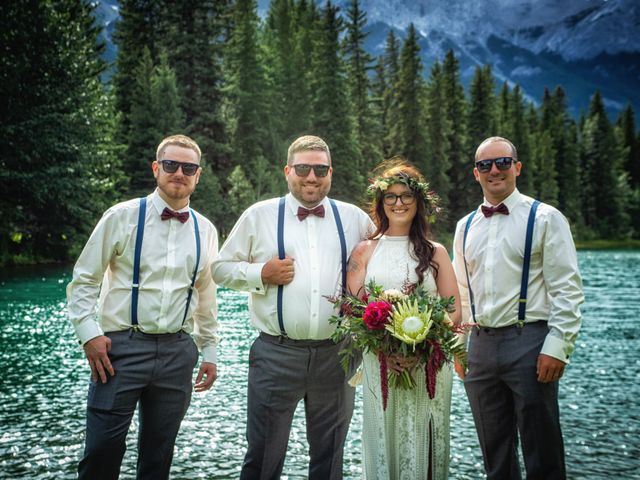 Carl and Liza&apos;s wedding in Canmore, Alberta 70
