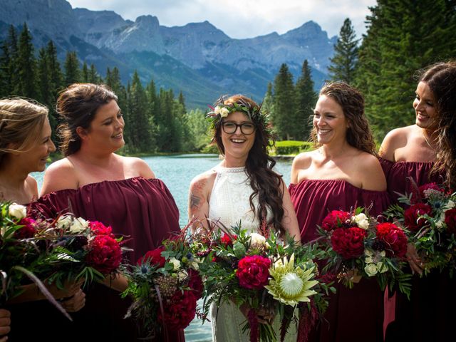Carl and Liza&apos;s wedding in Canmore, Alberta 71