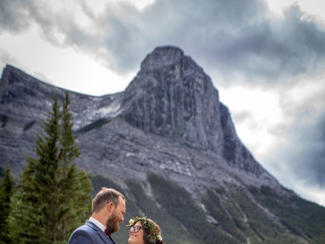 Carl and Liza&apos;s wedding in Canmore, Alberta 12