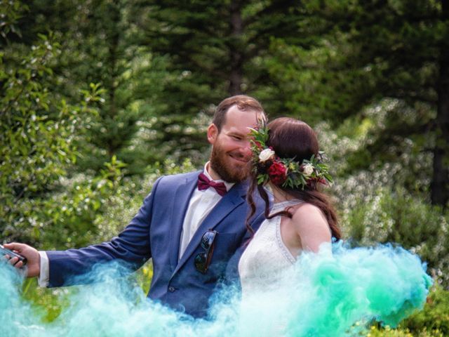 Carl and Liza&apos;s wedding in Canmore, Alberta 15