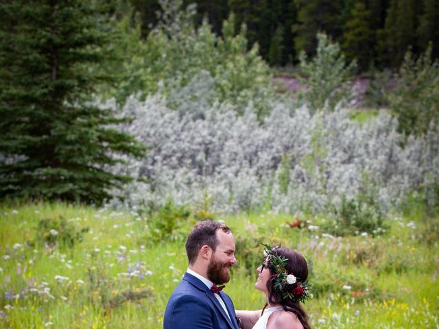 Carl and Liza&apos;s wedding in Canmore, Alberta 18